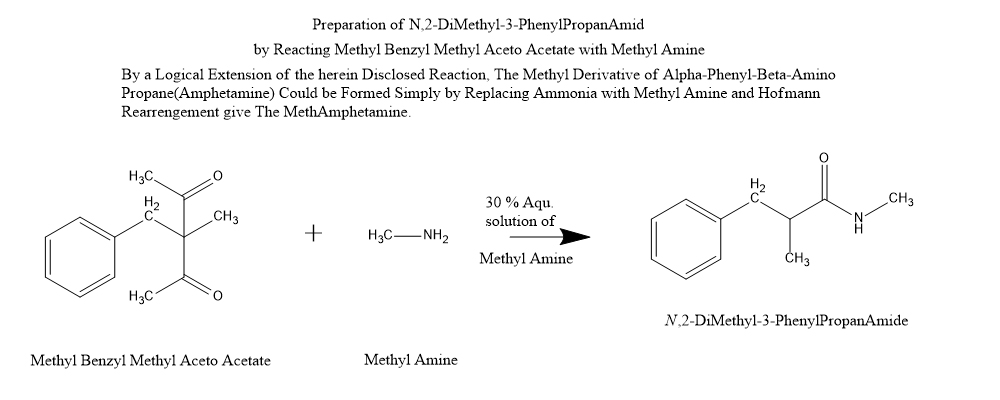 Preparation of N,2-DiMethyl-3-PhenylPropanAmid